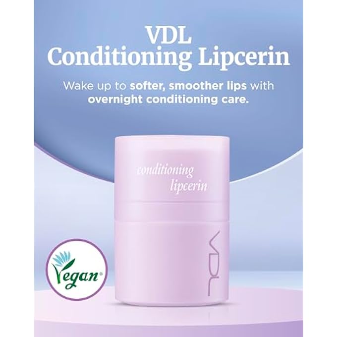 VDL HERBAL LIPCERIN (0.5FL OZ) - BERGAMOT, MALLOW LEAF, SAGE. LONG TERM MOISTURIZING, PLUMPING, CONDITIONING LIP GLOSS BALM. KOREAN SKIN CARE SLEEPING MASK FOR DRY, CHAPPED LIPS. - Image 2